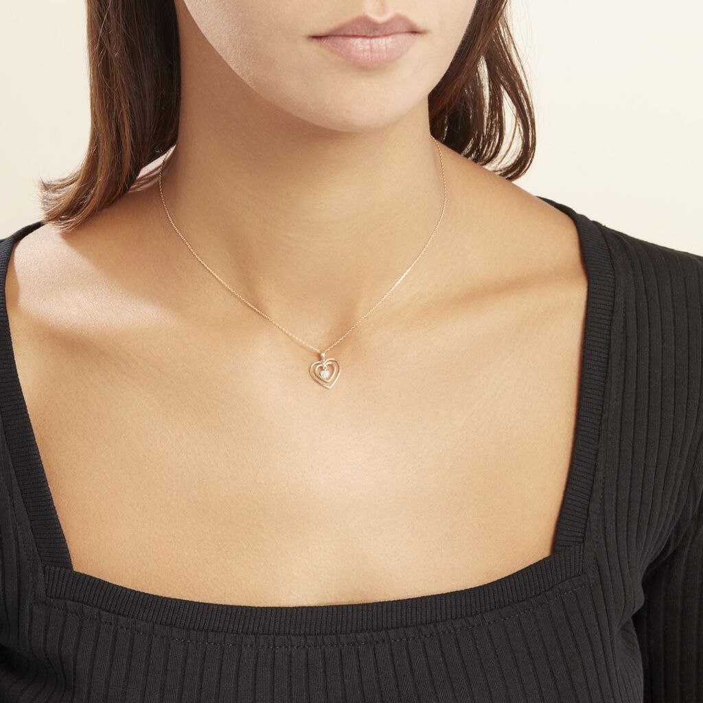 Collier Or Jaune Aleta Diamants