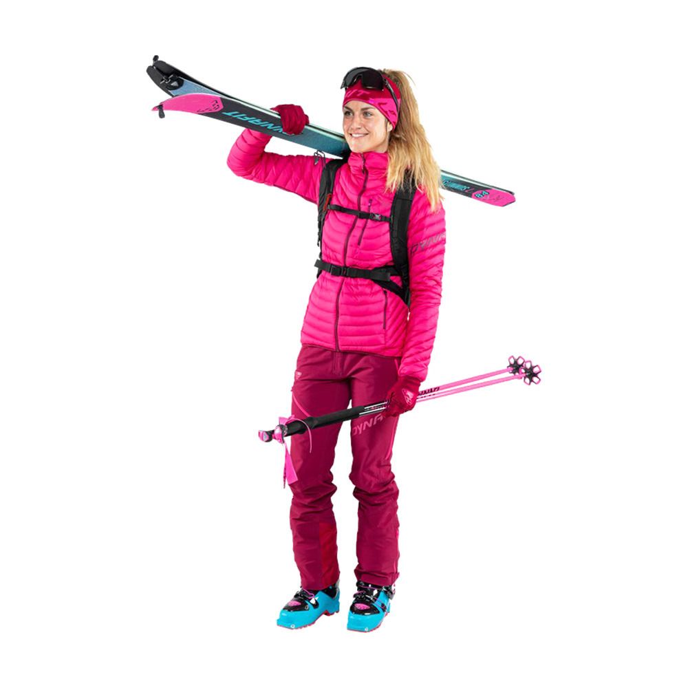 Dynafit MERCURY 2 DYNASTRETCH - Pantalon ski Femme beet red