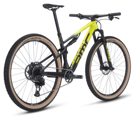 VTT Tout-Suspendu BMC Fourstroke 01 Two Sram GX Eagle AXS 12V 29'' Jaune Acid Noir Carbon