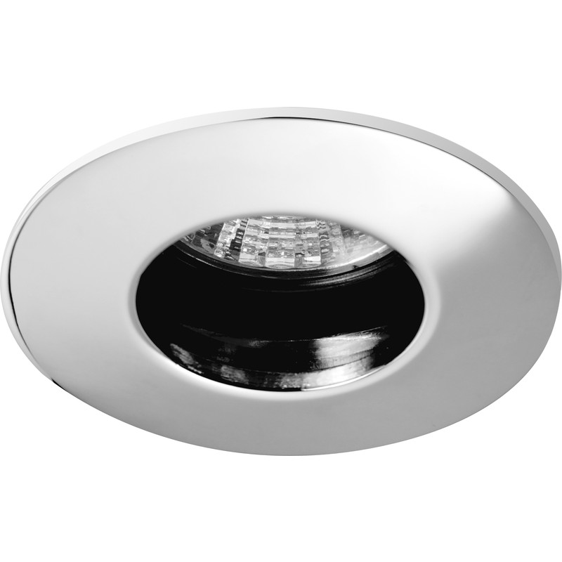 Badkamer inbouw spot 230/12V Chroom