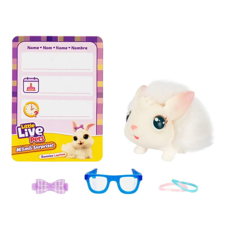 Little Live Pets - Mama Surprise Bunny Playset