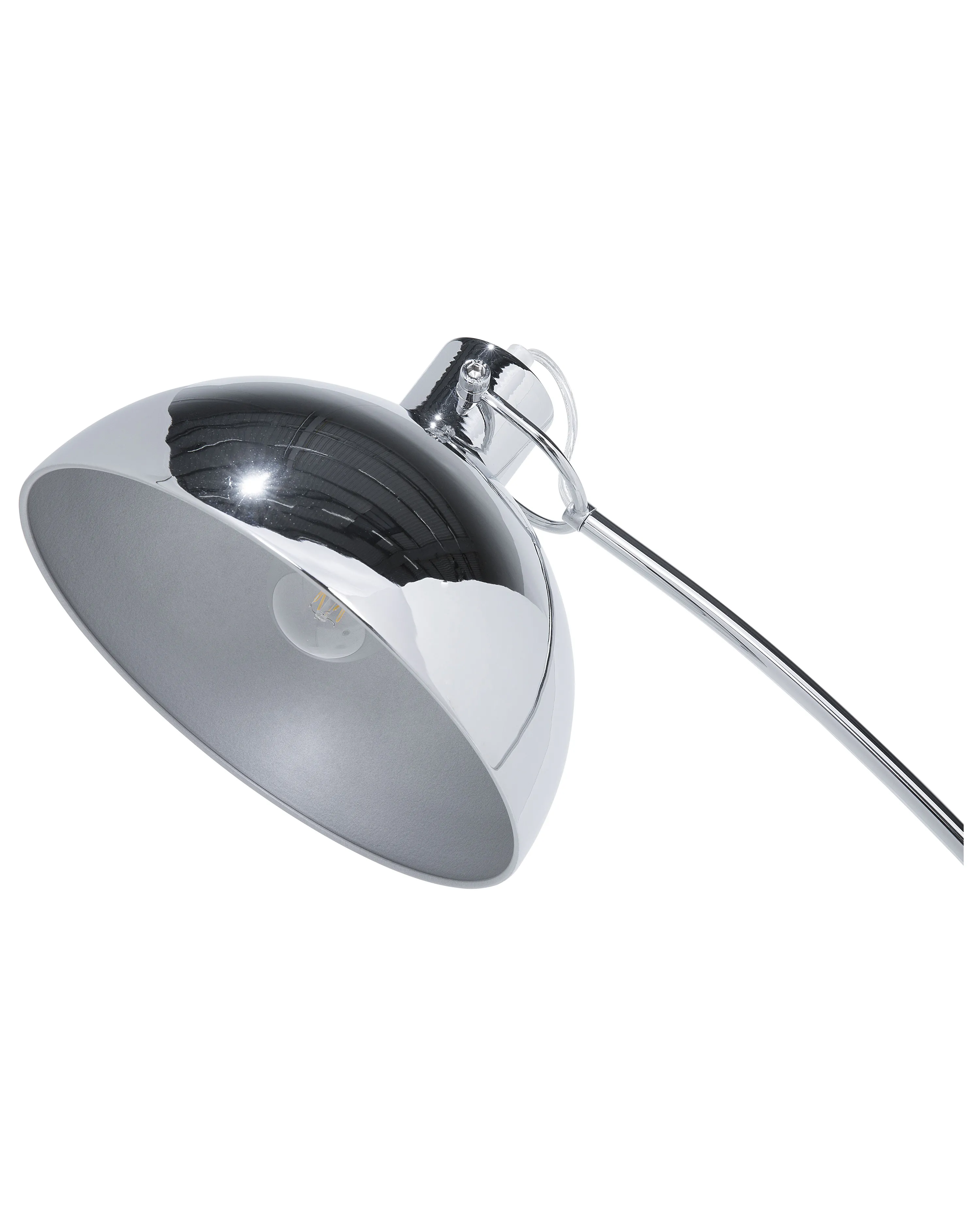 Staande lamp DINTEL Metaal Zilver