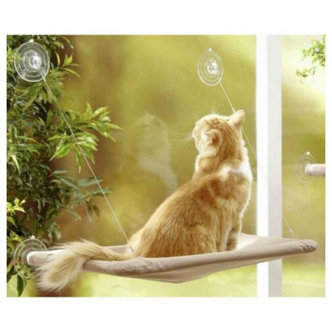 Hamac de fenêtre pour chats Anka 33 cm x 54 cm