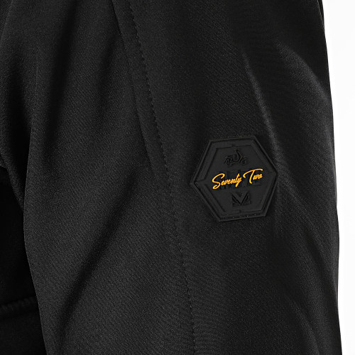 Veste Zippée Capuche Noir