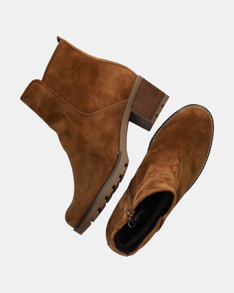 Gabor Rits- & gesloten boots  - cognac