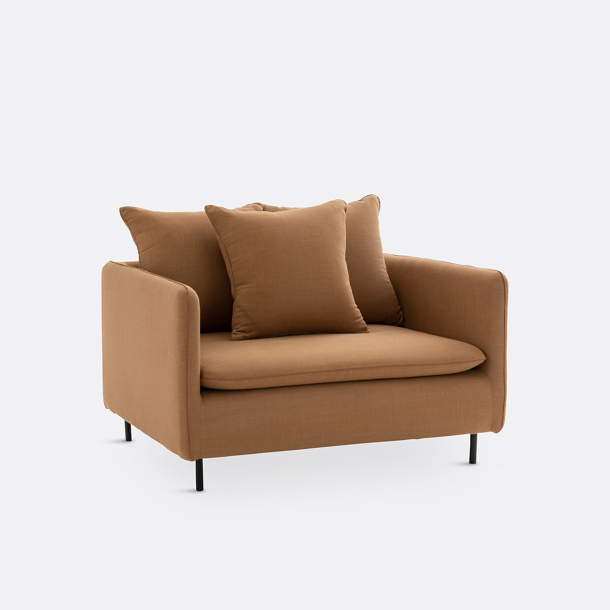 LA REDOUTE INTERIEURS<br>Poltrona XL em linho/viscose, Ivete