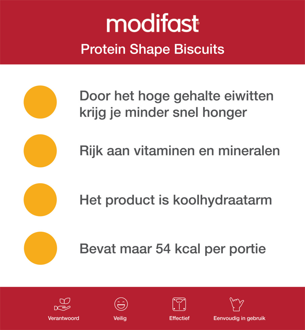 Modifast Protein Shape Koekjesgraan/Chocolade (200 gr)