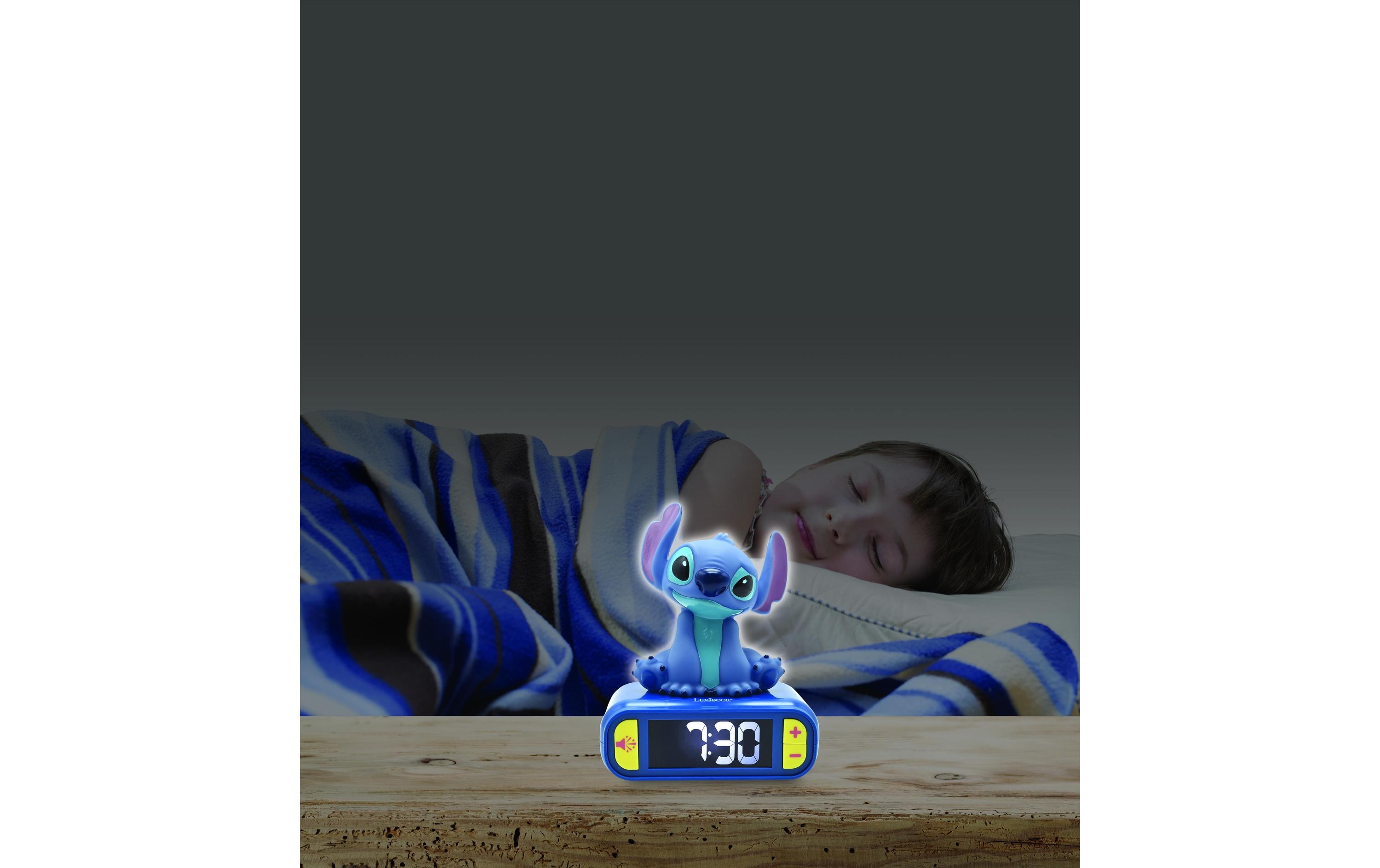 Wecker mit Nachtlicht StitchDigitalwecker für Kinder