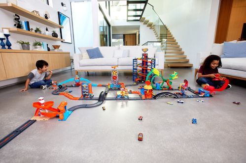 Hot Wheels - City - Uitbreidingsset - 10 Baandelen - Inclusief 1 Auto