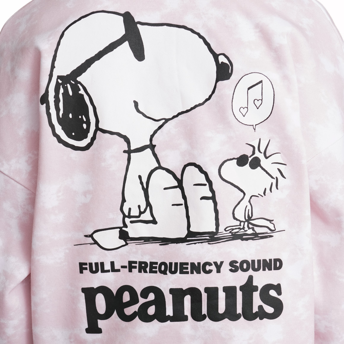 Jonas Nielsen Peanuts Hoodie mit Print helllila