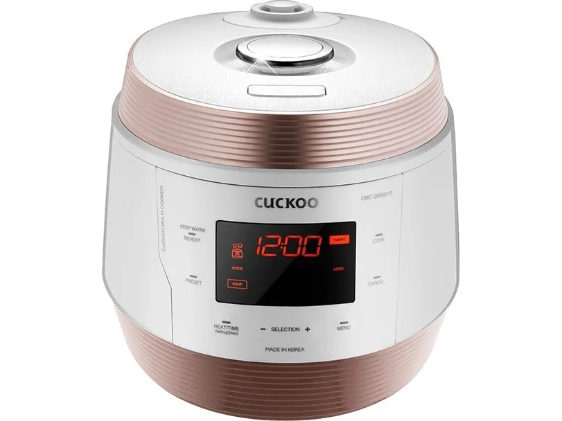 Cuckoo Icook Q5 Premium, 35 - 125 °C, 12 t, White, Copper, 508 mm, 381 mm