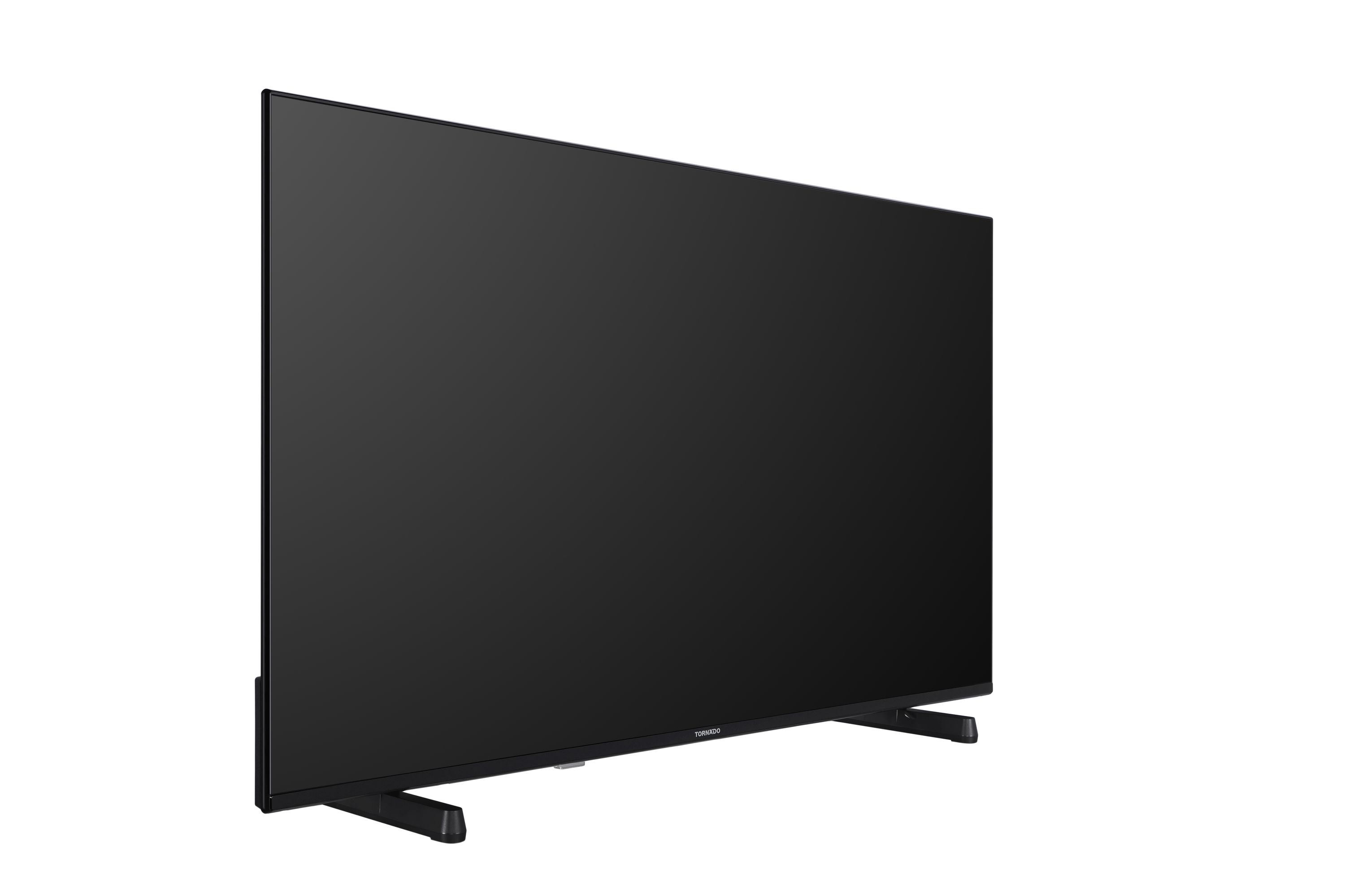 Tornado LINUX Smart TV 50 Zoll 4K Ultra HD, Rahmenlos, mit integriertem Receiver