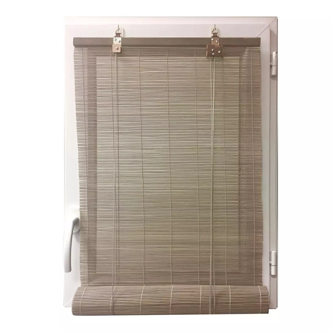 Store enrouleur à baguettes (40 x 180 cm) Bambou Gris