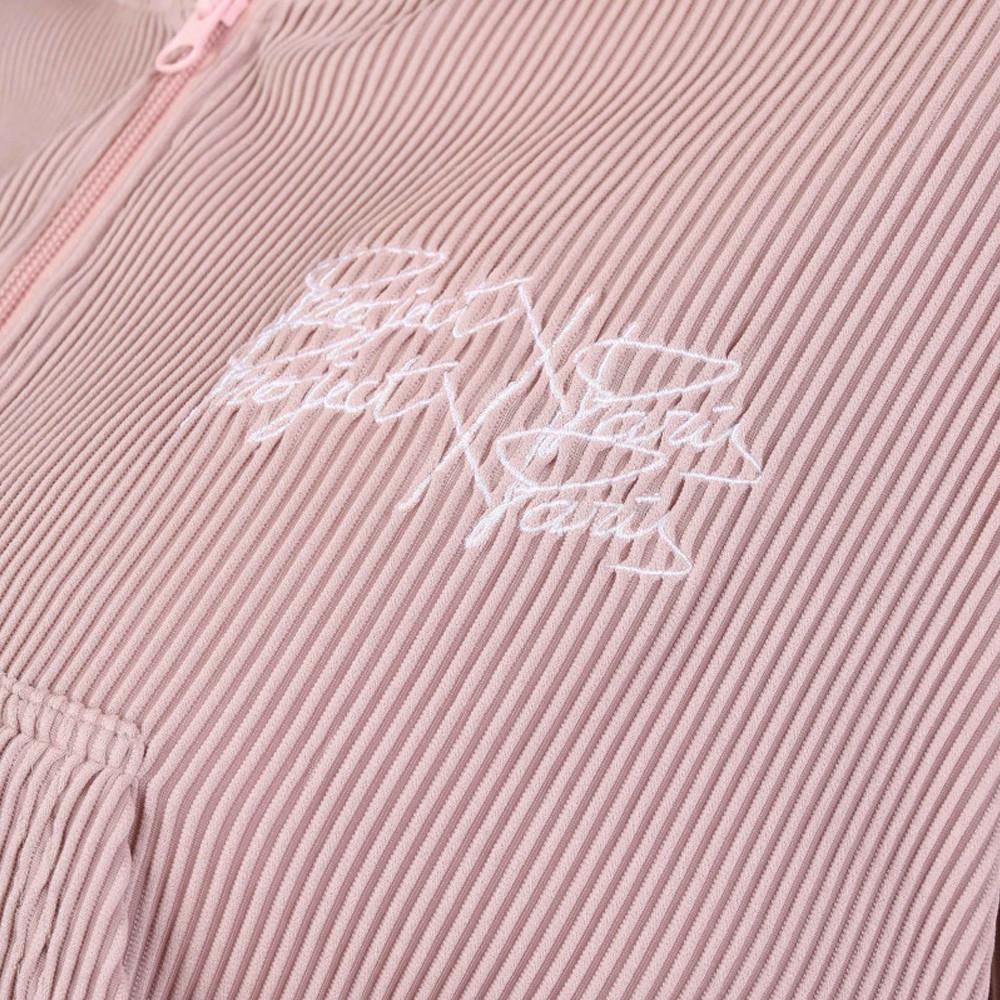 Project X Paris Sweat à Capuche Plissé Vieux Rose Femme Project X Paris F223151