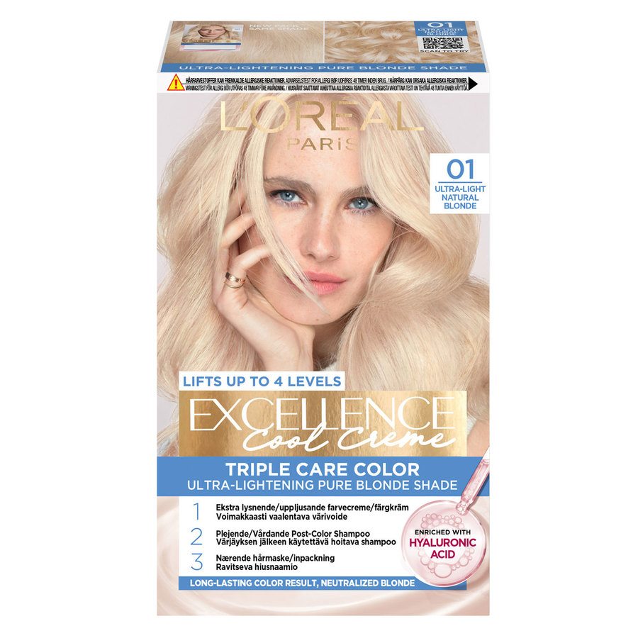 L'Oréal Paris Excellence Creme Ultra-Lightening 01 Lightest Natural Blonde