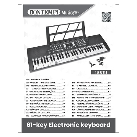 Bontempi digitalt tastatur