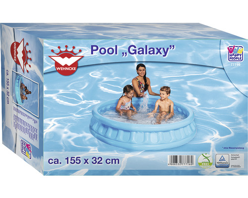 Happy People Galaxy kinderzwembad Ø 155x32 cm blauw