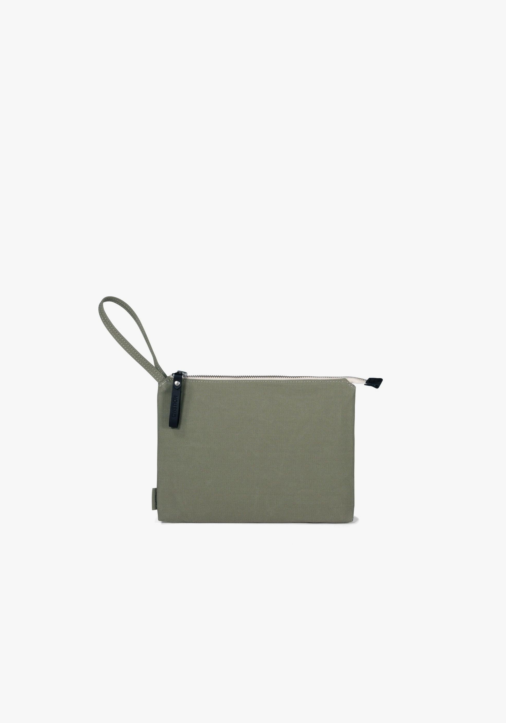 Qwstion Zip Pouch Bananatex Medium Limestone