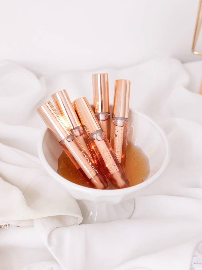 Iconic London Lustre Lip Oil Queen Bee Nude 6ml