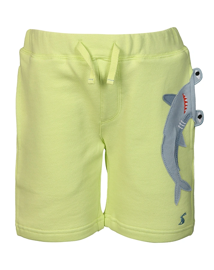 Sweat-Shorts HAMDEN SHARK in lime