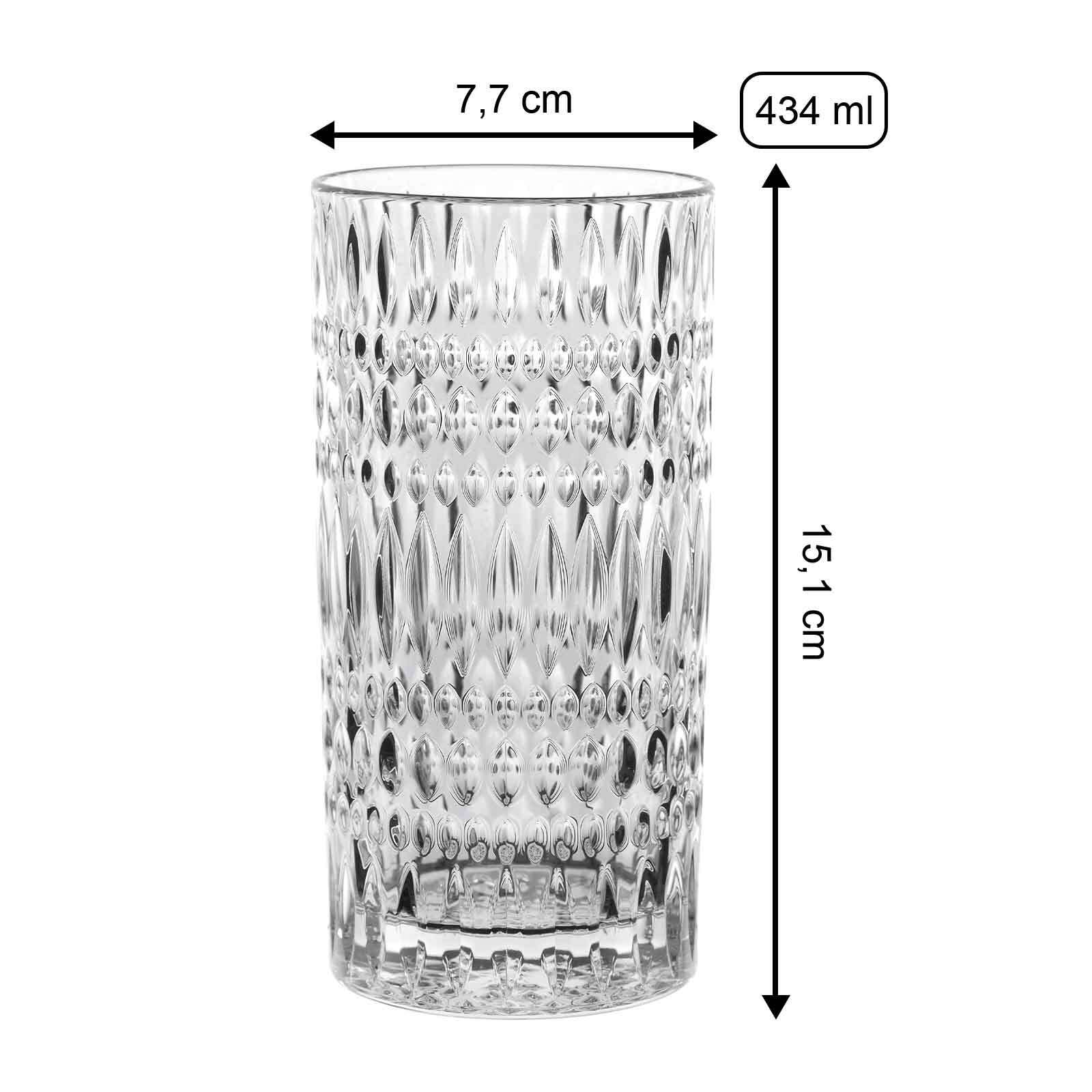 Nachtmann Longdrink & Becher Set Ethno 12er Set