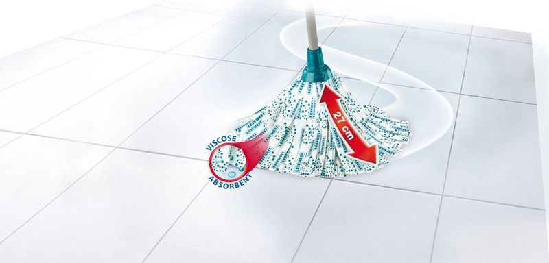 Leifheit Classic vervangingskop mop - viscose