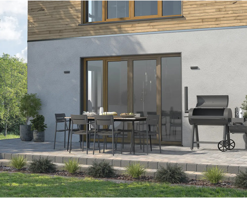 Tenneker® Grill Smoker XL 98 x 44 cm met schoorsteen, dekselthermometer
