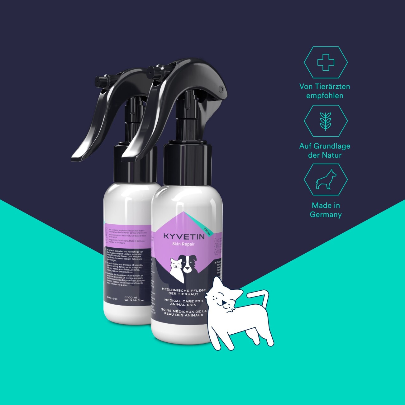 KYVETIN Spray Skin Repair für Hunde und Katzen