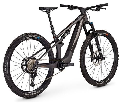 VTT Électrique Tout-Suspendu Focus VAM² SL 9.9 Shimano XT 12V 430Wh 29'' Noir 2025