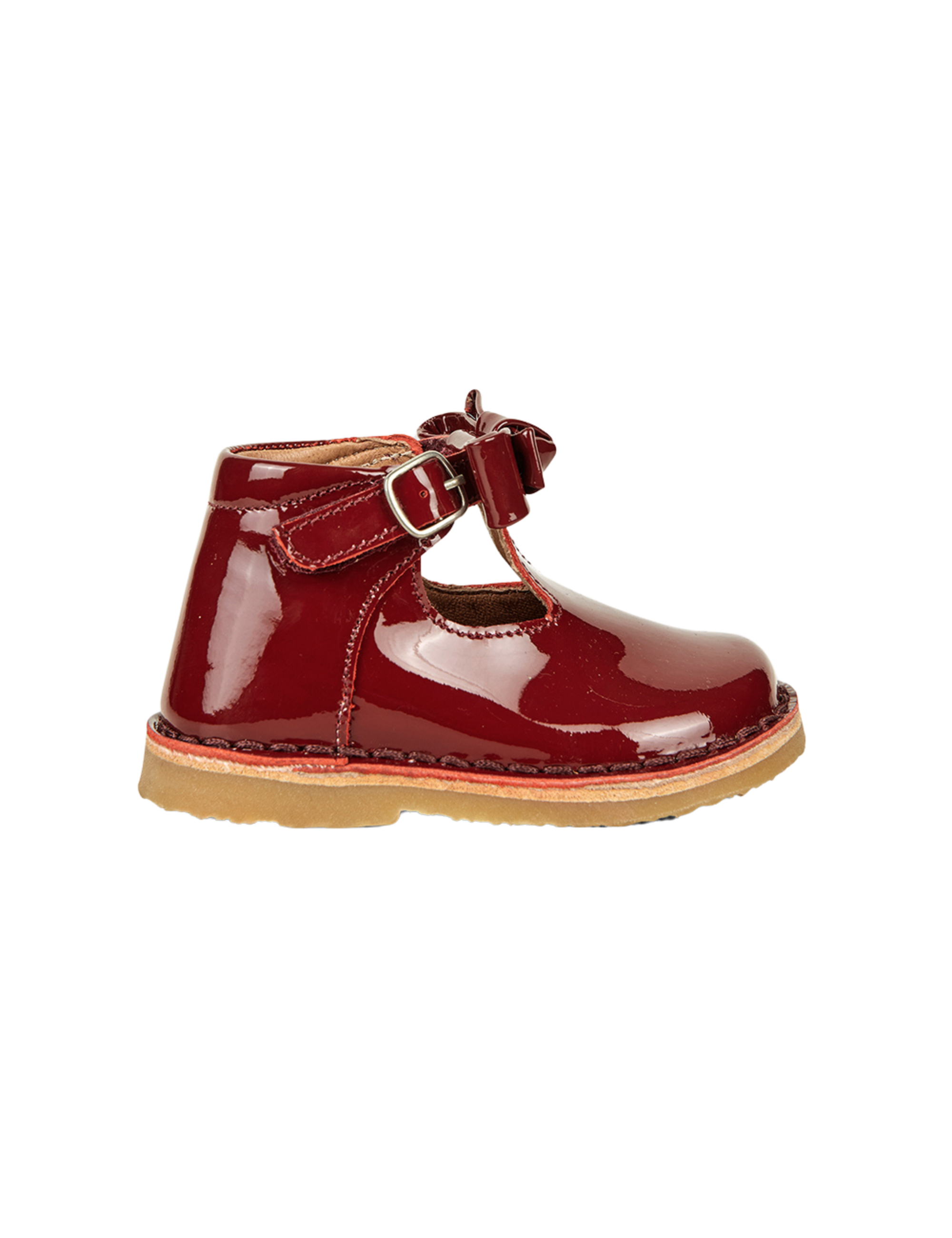 T-bar Bow - Cherry Patent