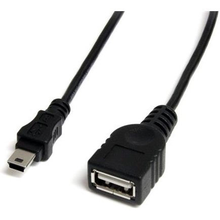StarTech.com Câble Mini USB 2.0 de 30cm - USB A vers Mini B - F/M