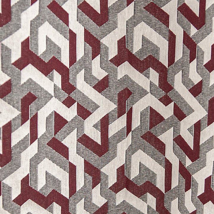 Rideau Tinui 140 x 260 rouge GoodHome