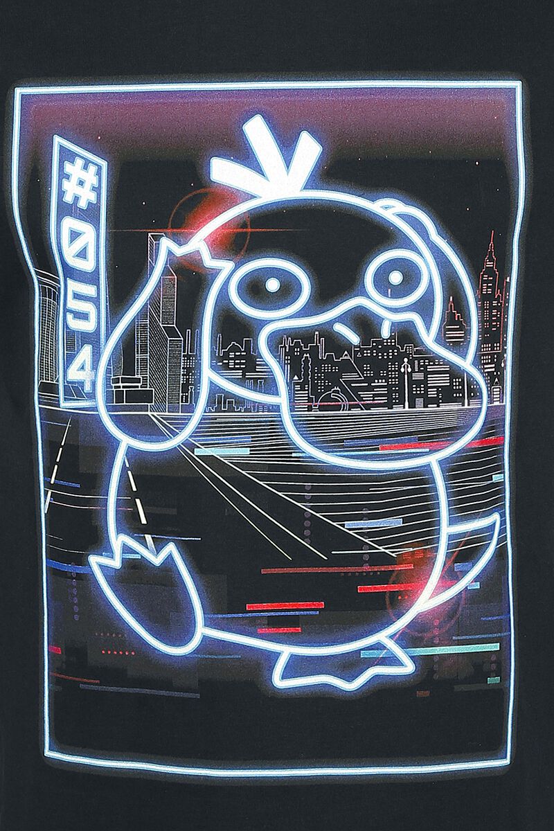 Psykokwak - Néon | Pokémon T-Shirt Manches courtes