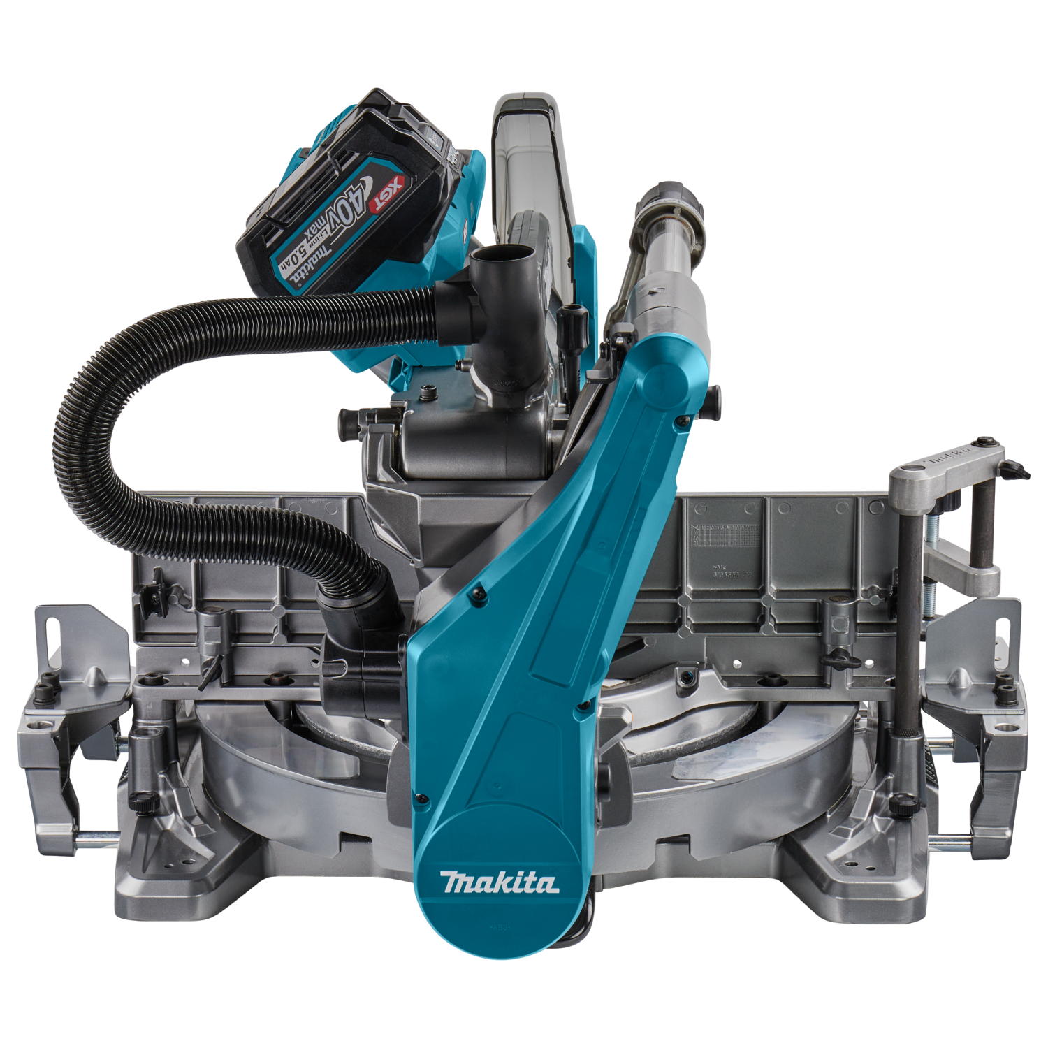 Makita LS004GM102 40V Max Li-Ion accu radiaal afkortzaag (1x 4,0Ah) incl. AWS zender - 260mm