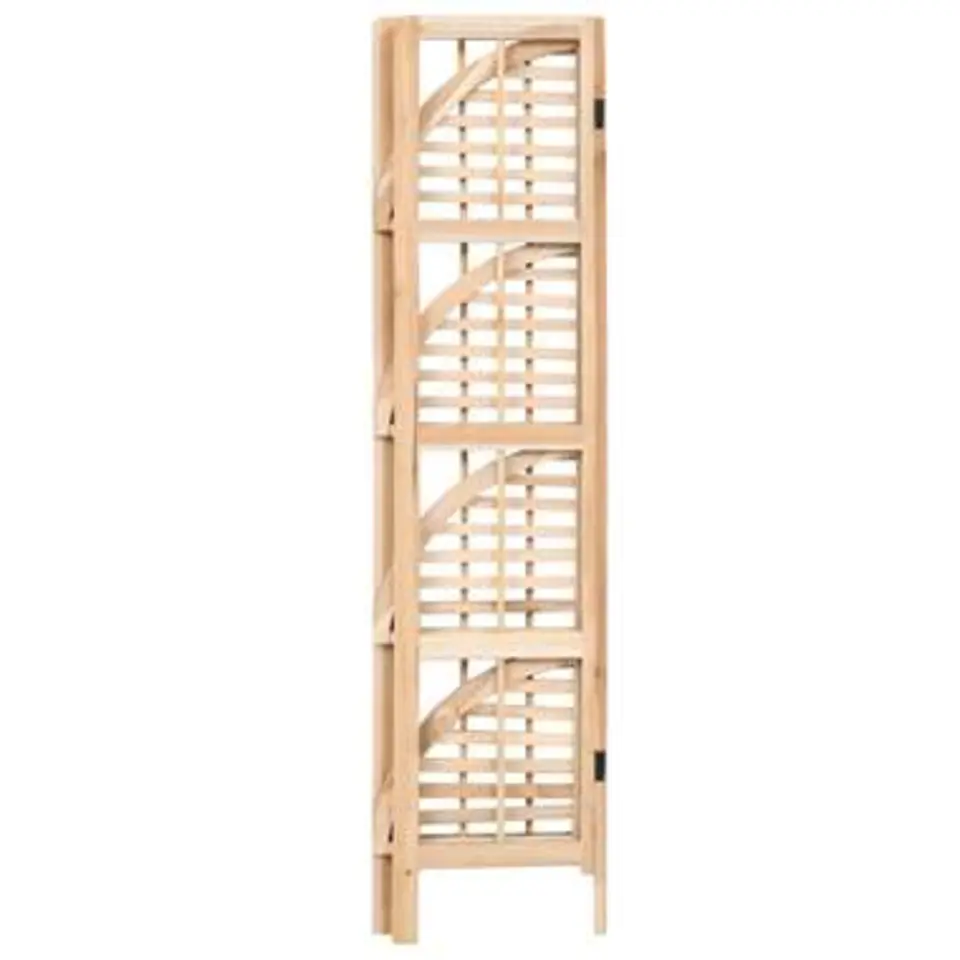 vidaXL - Hoekschap - Beige - Hout