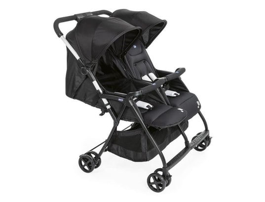 CHICCO - Poussette double ohlala' twin black night