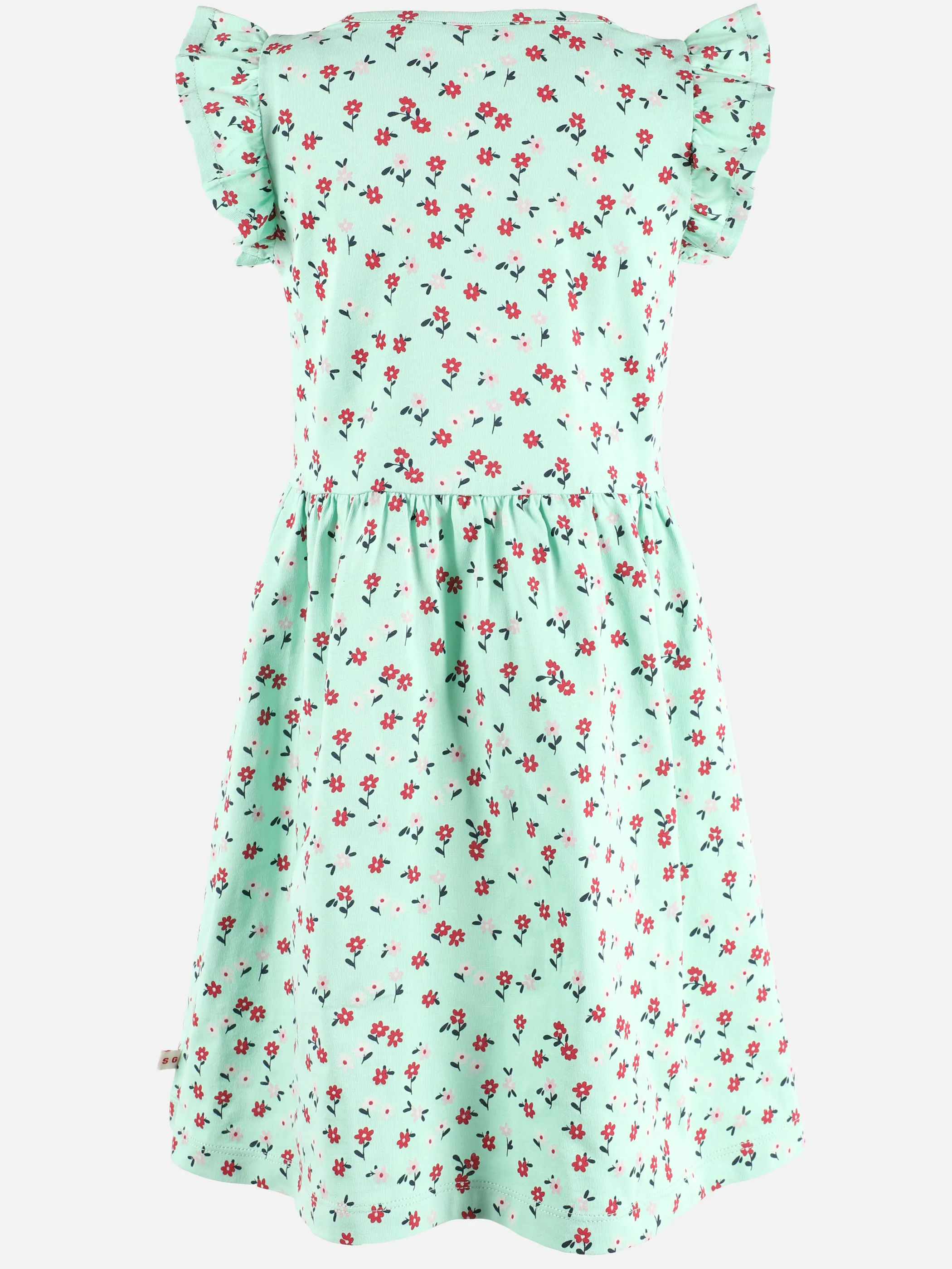 Mädchen Kleid mit Alloverprint