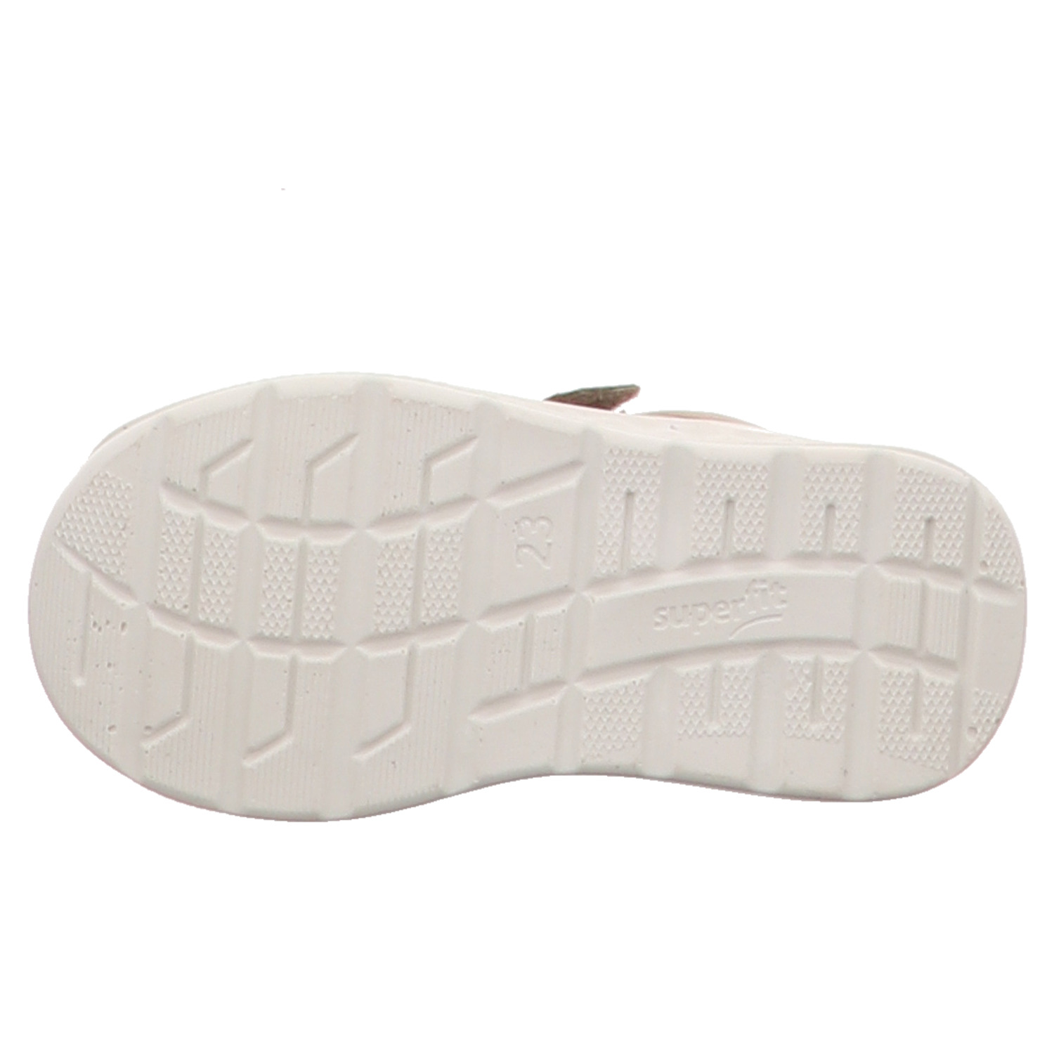Superfit Kletthalbschuh beige