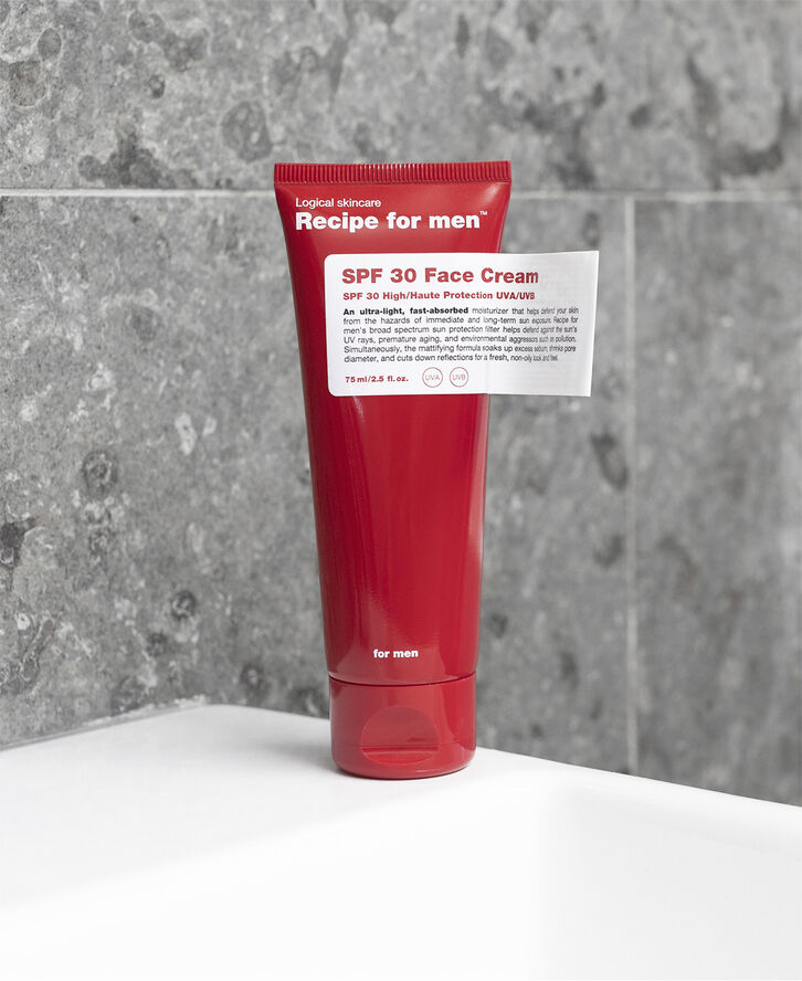 Receipe For Men SPF 30 FACE CREAM