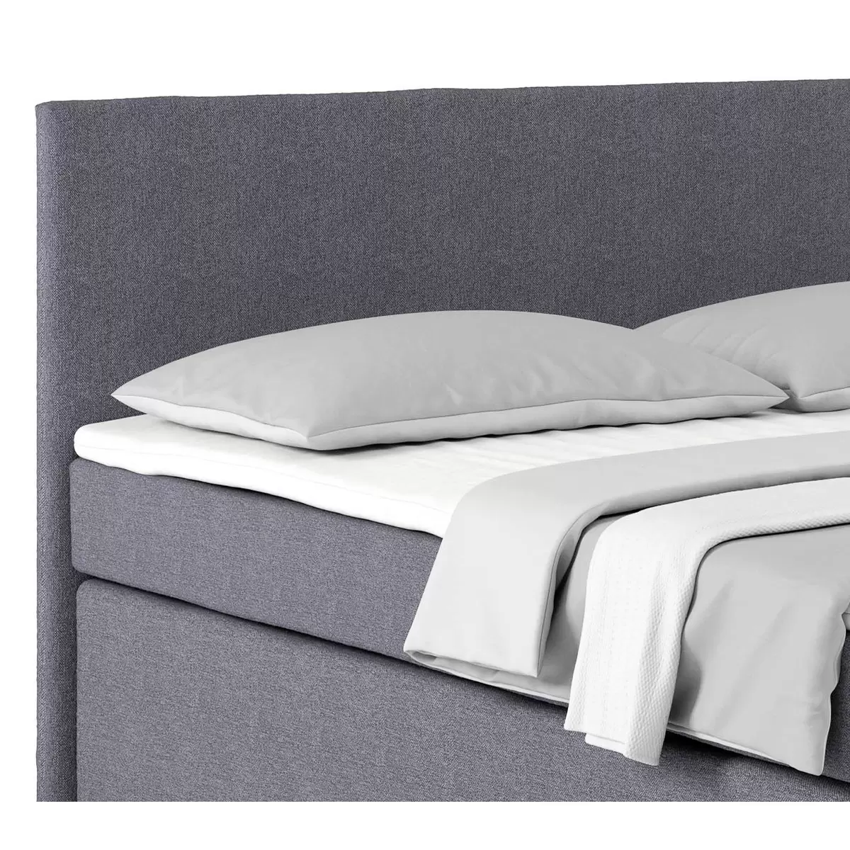 Boxspringbett Nero 160 x 200 Dunkelgrau