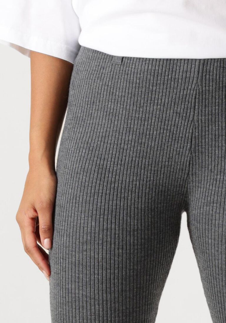 donkergrijze herskind legging carlos knit leggings