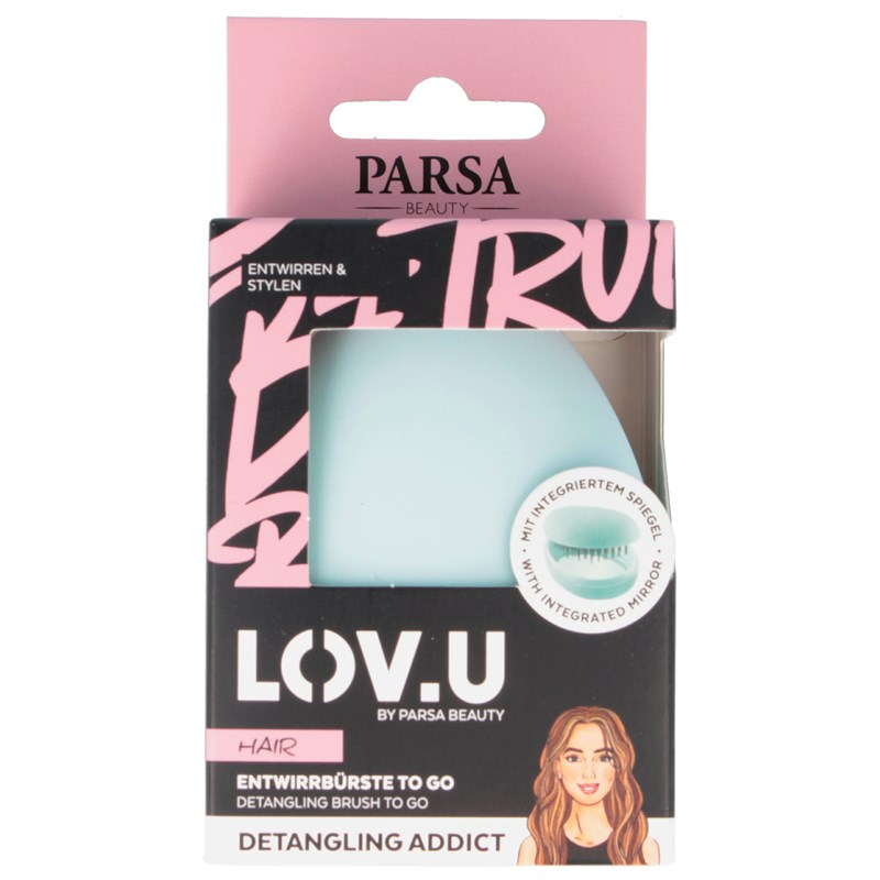 Parsa<br>Lommebørste Detangler