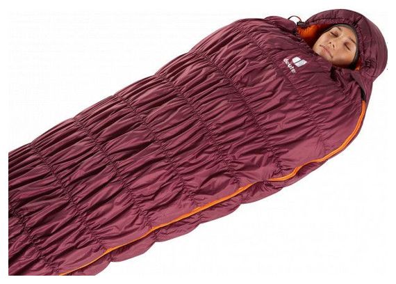 Sac de couchage Deuter Exosphère -6° SL Maron-Mango