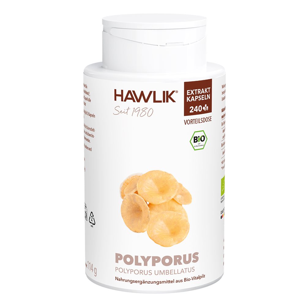 HAWLIK Polyporus Extrakt<br>240 Stück, Kapsel
