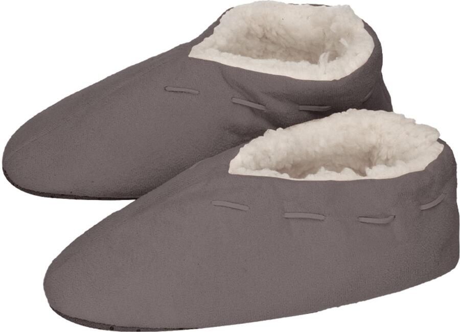 Attrezzo Pantoffels Spaanse Sloffen Grijs lijk warm!