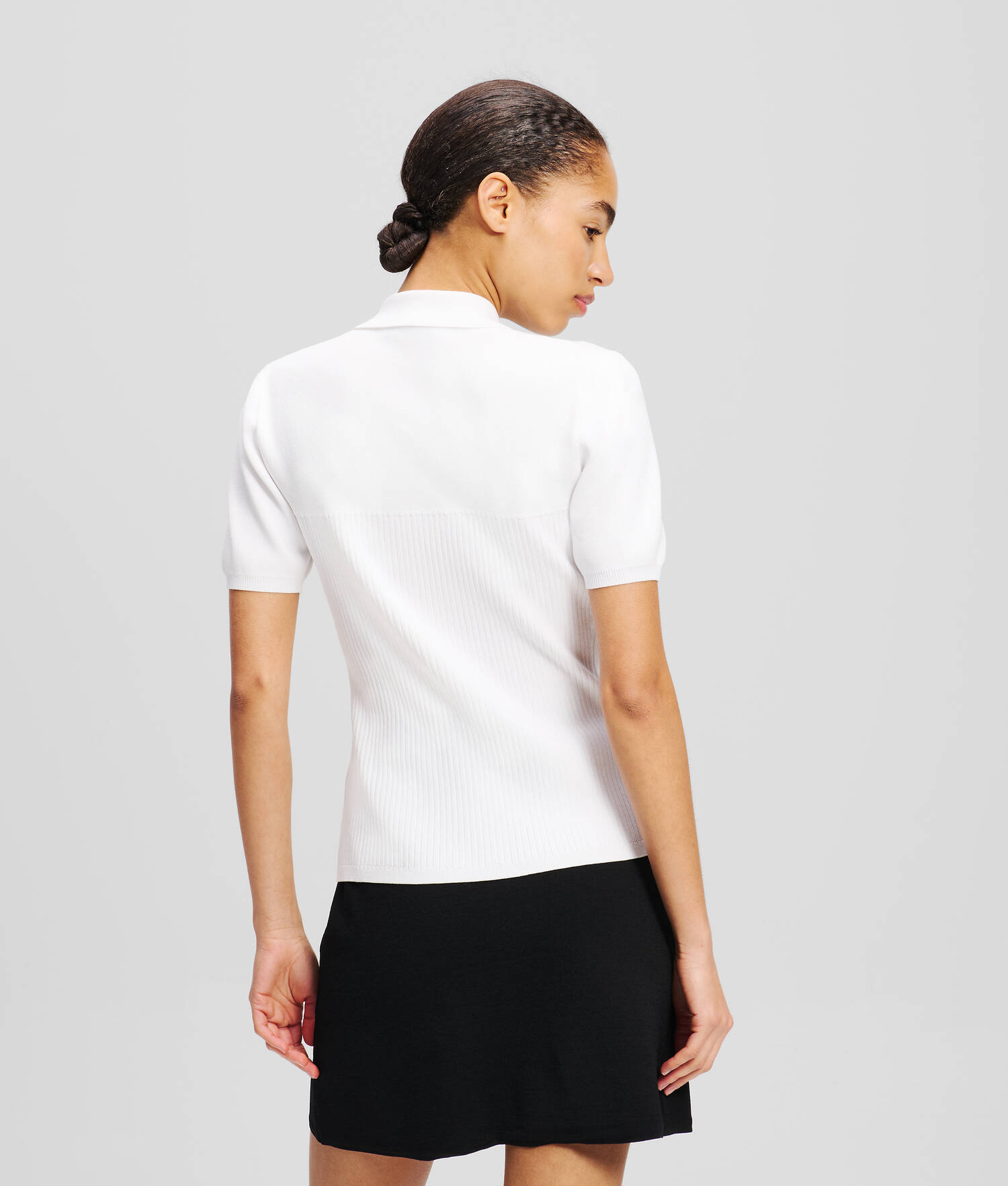 POLO AVEC BOUTONS - Blanc