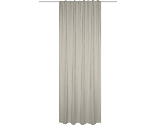 Gordijn met combiband Wolly taupe 135x245 cm
