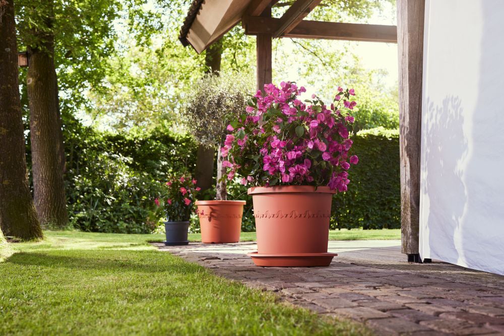 Elho bloempot Algarve terracotta D 29 H 34,5 cm