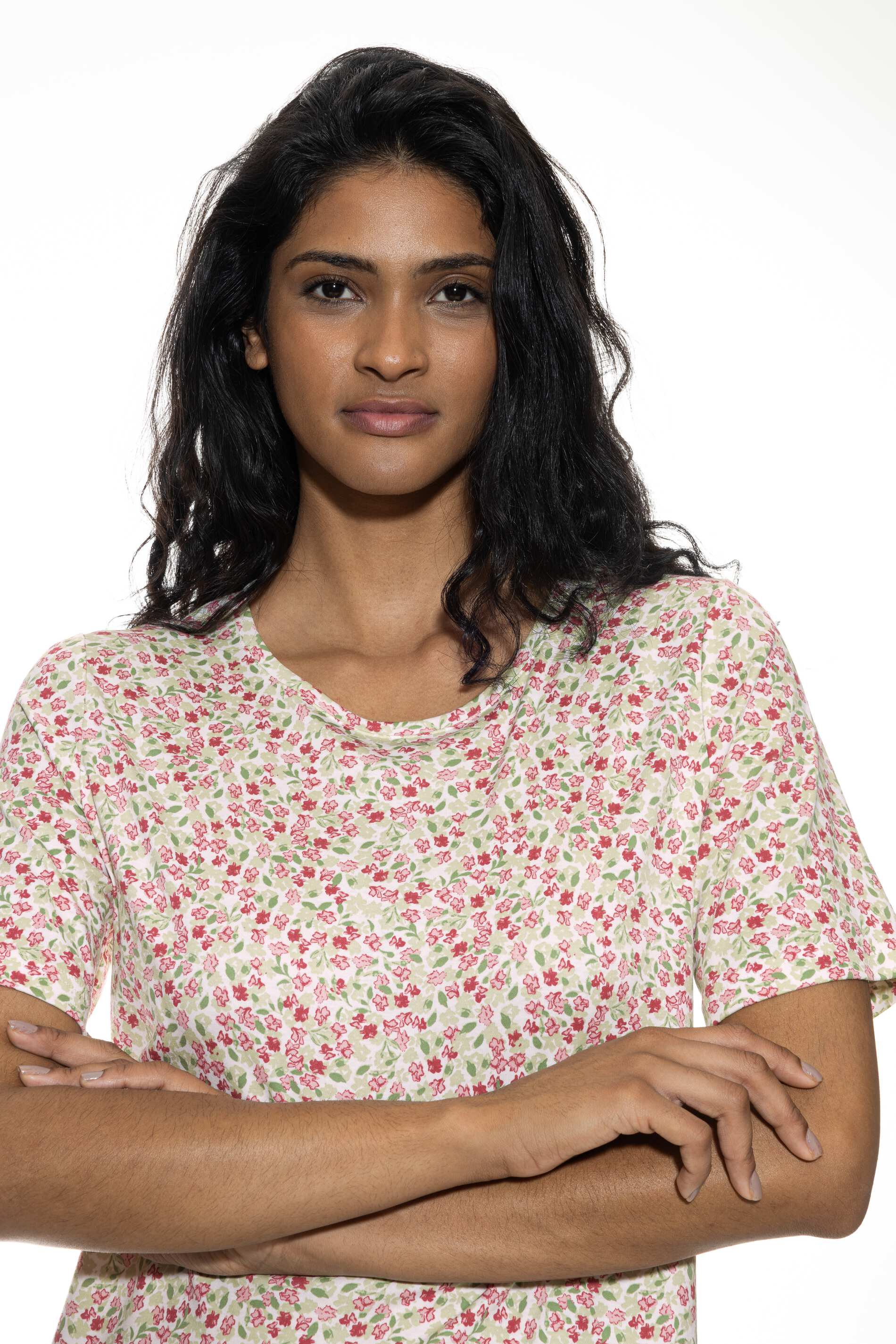 Nachthemd kurzarm<br>Serie Petites Fleurs