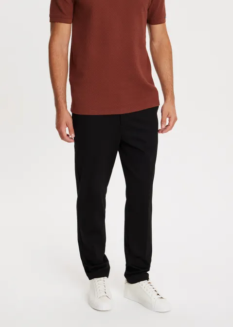 Twill broek zwart (ZWART)